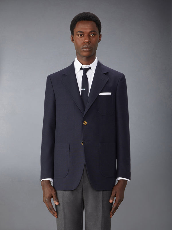 CRISPY WOOL UNSTRUCTURED SACK SPORT COAT - featured image
