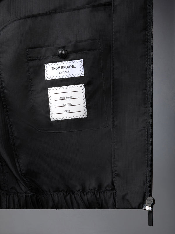 SHINY RIPSTOP RAGLAN 4-BAR TRACK JACKET - image 3