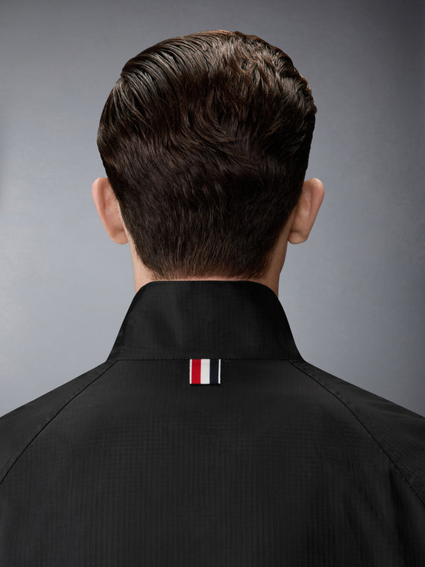 SHINY RIPSTOP RAGLAN 4-BAR TRACK JACKET - image 4