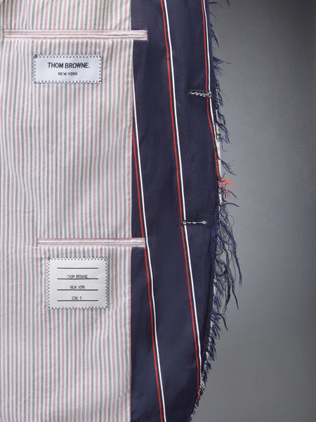 STRIPE MOGADOR UNCONSTRUCTED SPORTCOAT RWBWHT