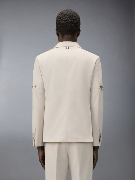 UNCONSTRUCTED PATCH POCKET SPORTCOAT BEIGE