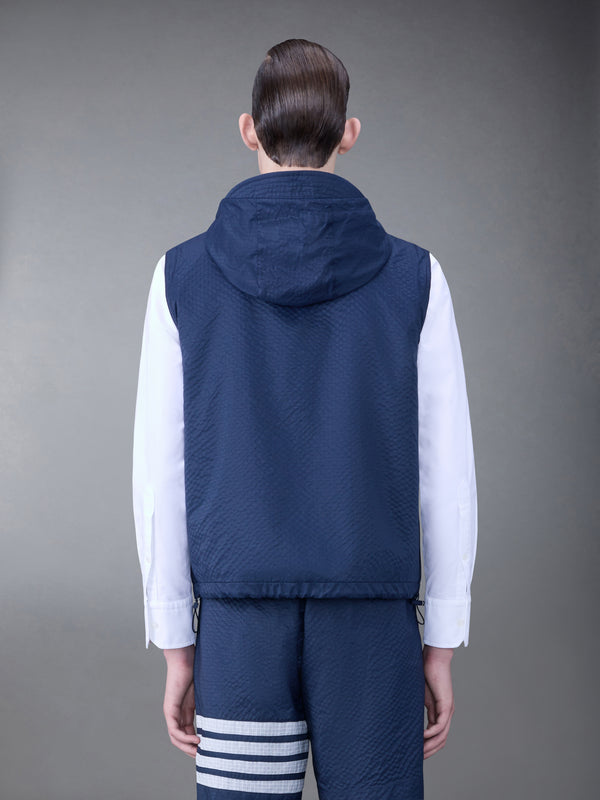 ULTRALIGHT RIPSTOP 4-BAR HOODED VEST - image 2