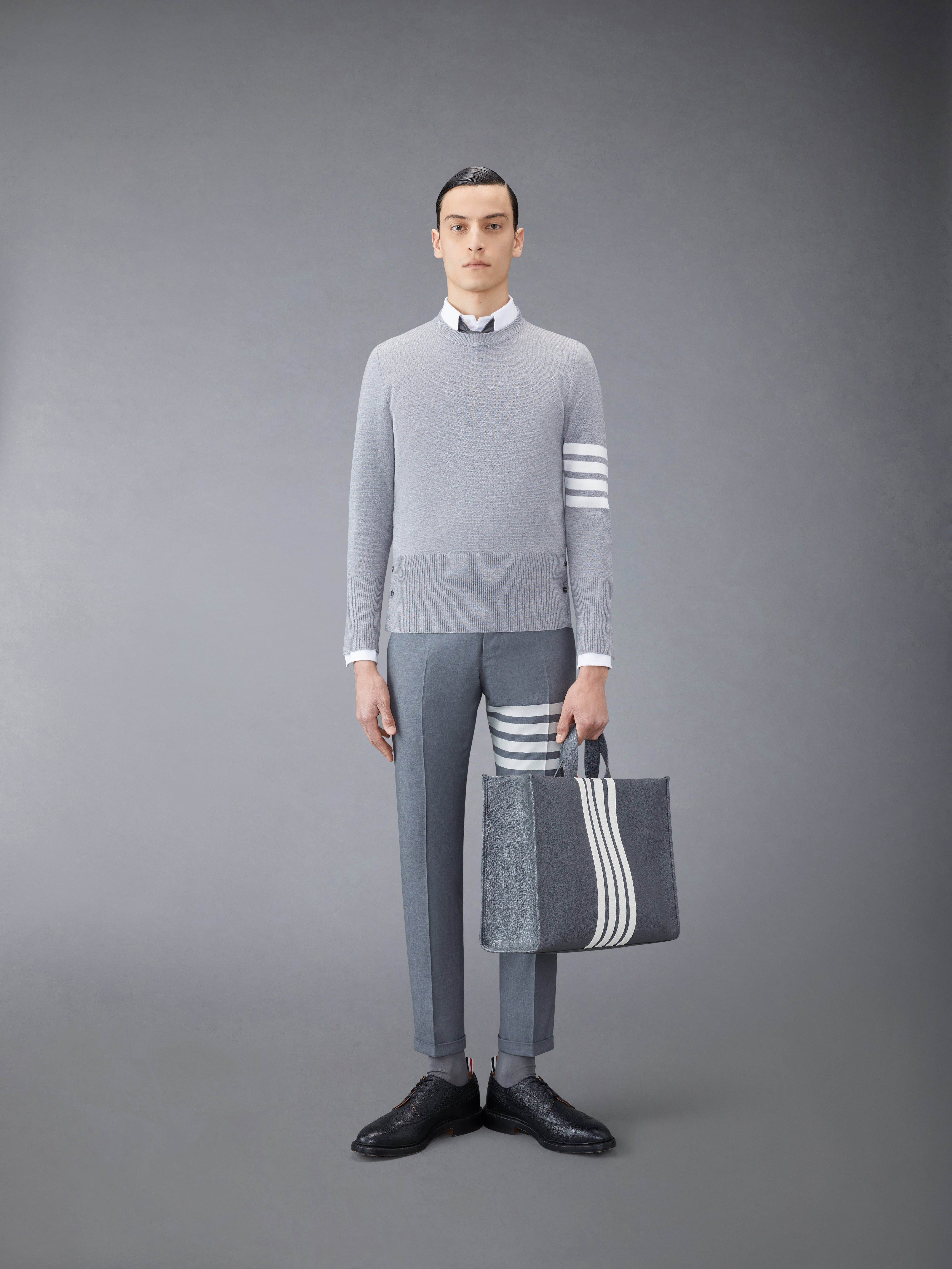 ウール 4BAR プルオーバー | Thom Browne