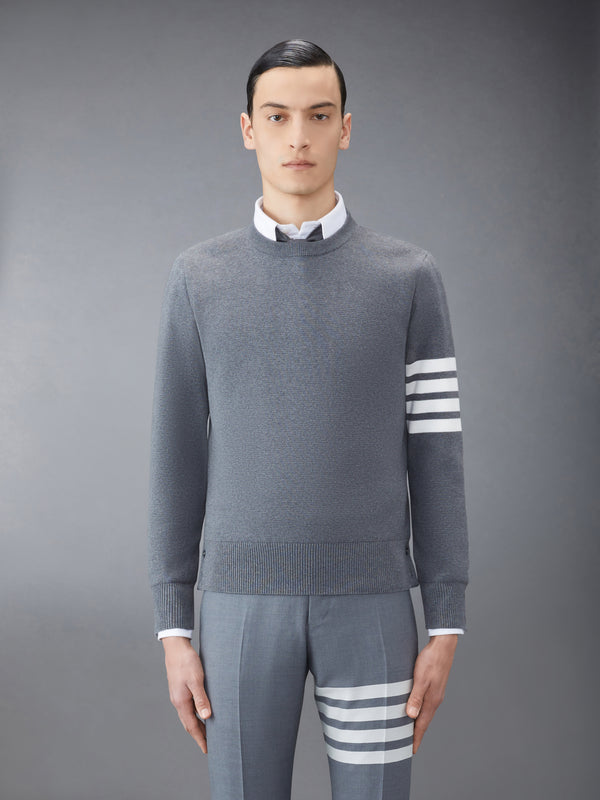 COTTON CREPE 4-BAR PULLOVER - featured image