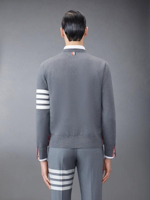 COTTON CREPE 4-BAR PULLOVER - image 2