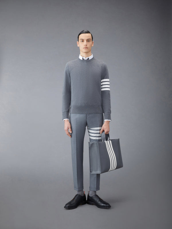 톰브라운 코튼 크레이프 4-바 풀오버 MKA202A-00219-035