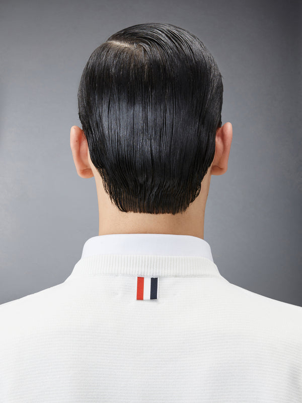 톰브라운 코튼 크레이프 4-바 풀오버 MKA202A-00219-100