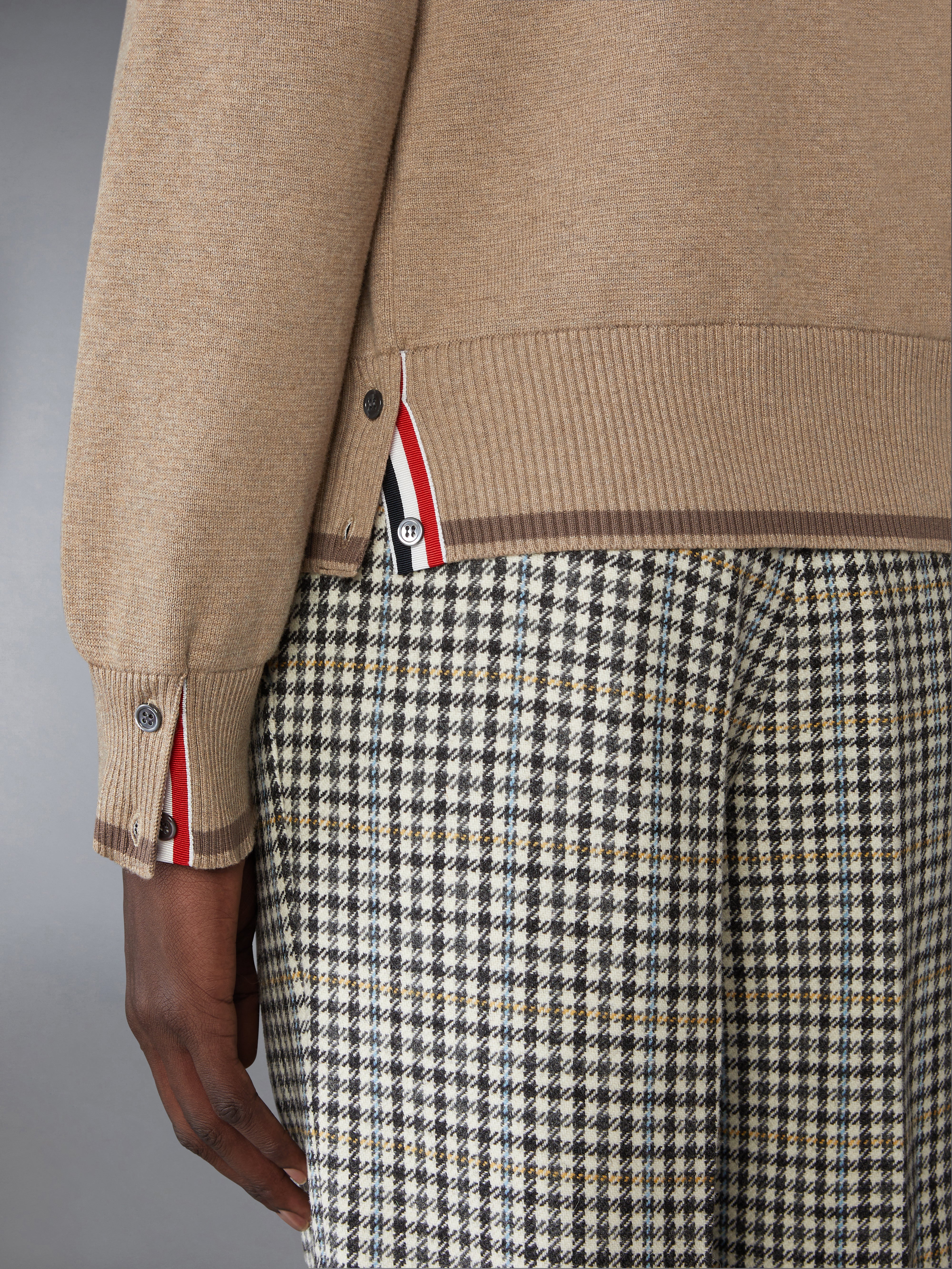 Milano Stitch 4-Bar Pullover | Thom Browne