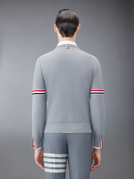 COTTON MILANO STITCH STRIPE PULLOVER