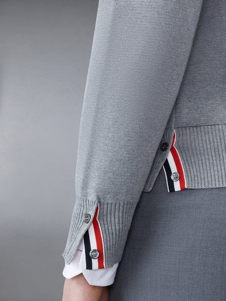 COTTON MILANO STITCH STRIPE PULLOVER