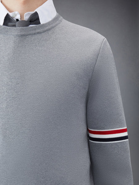 COTTON MILANO STITCH STRIPE PULLOVER