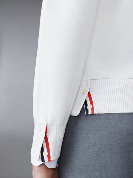 COTTON MILANO STITCH STRIPE PULLOVER