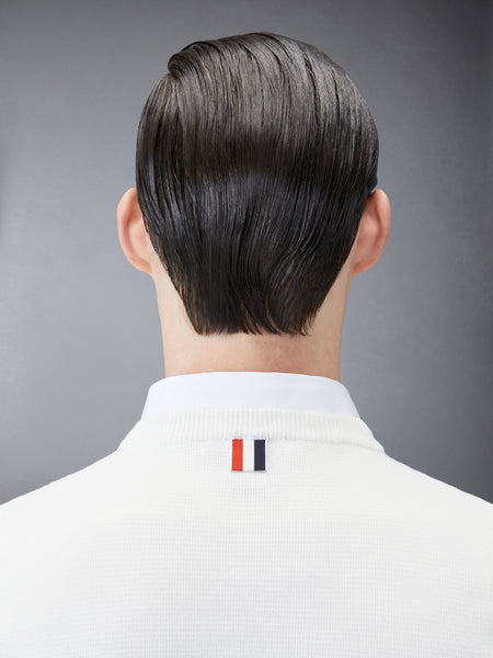 COTTON MILANO STITCH STRIPE PULLOVER