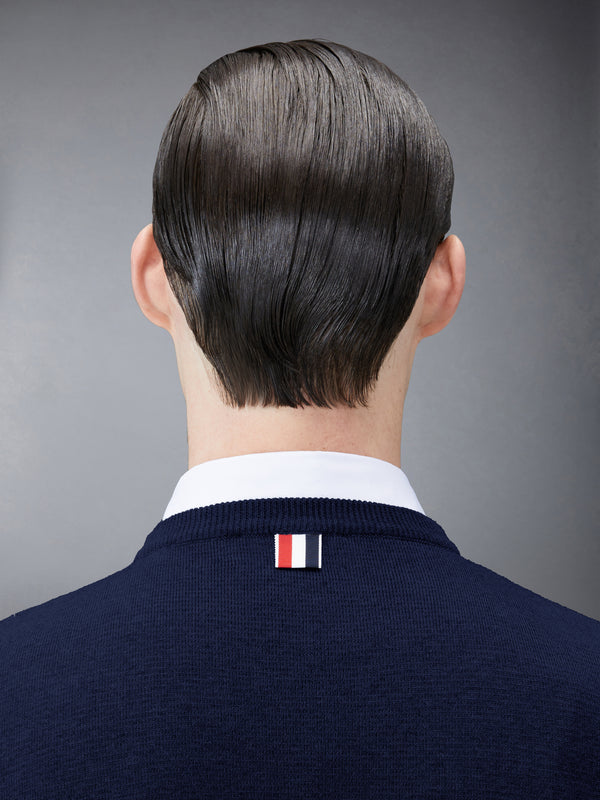 COTTON MILANO STITCH STRIPE PULLOVER - image 5