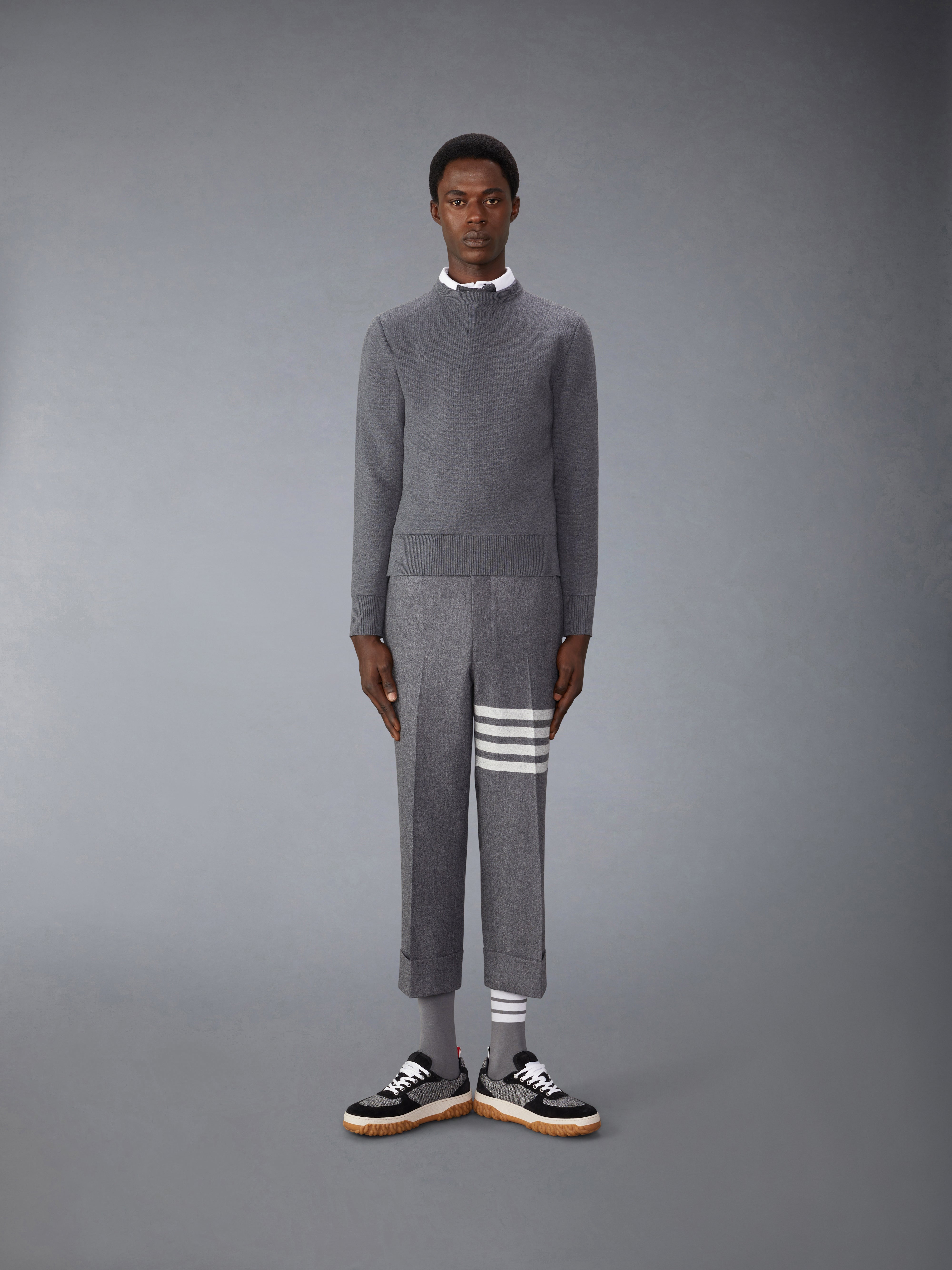 コットンミラノステッチプルオーバー | Thom Browne