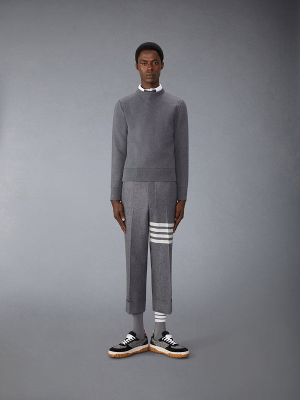 COTTON MILANO STITCH PULLOVER - image 3