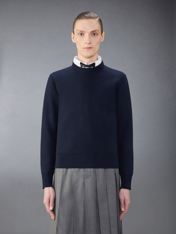 COTTON MILANO STITCH PULLOVER - featured image