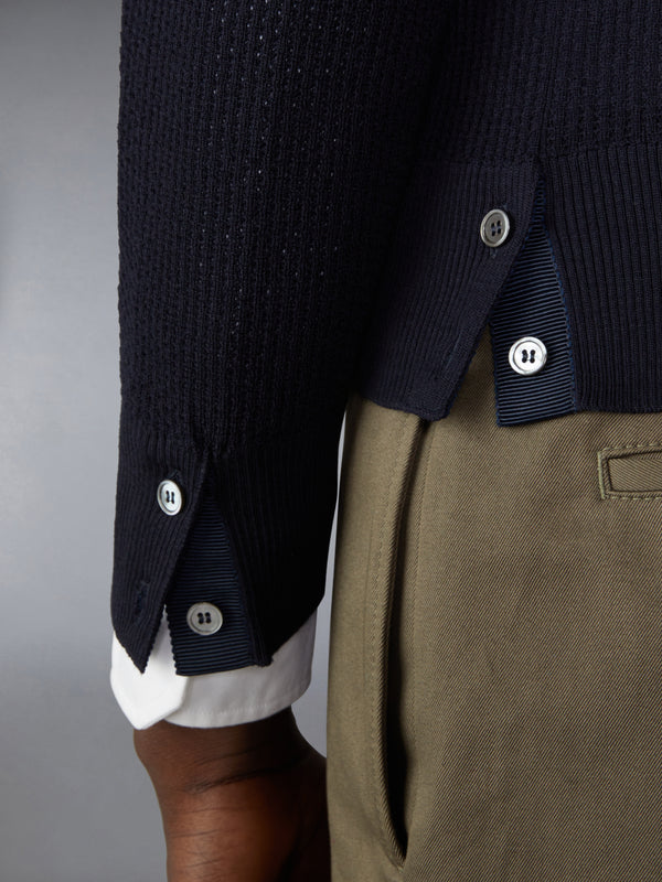 WOOL CREPE 4-BAR RELAXED FIT PULLOVER - image 5