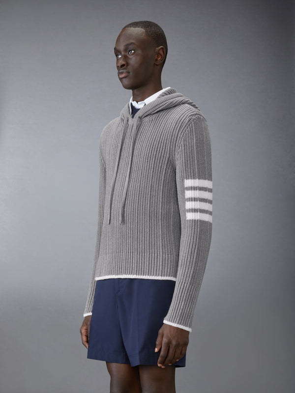 COTTON 4-BAR HOODIE - image 2