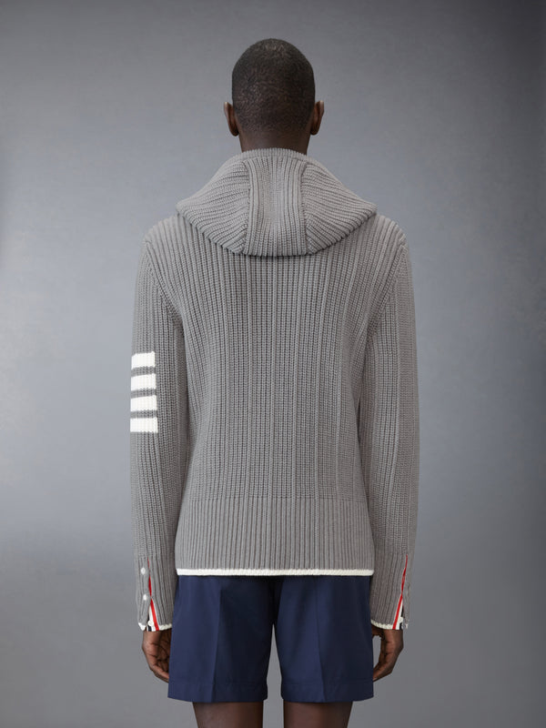 COTTON 4-BAR HOODIE - image 3