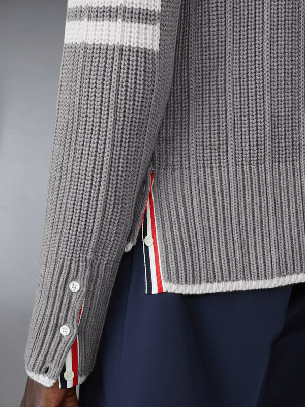 COTTON 4-BAR HOODIE - image 5