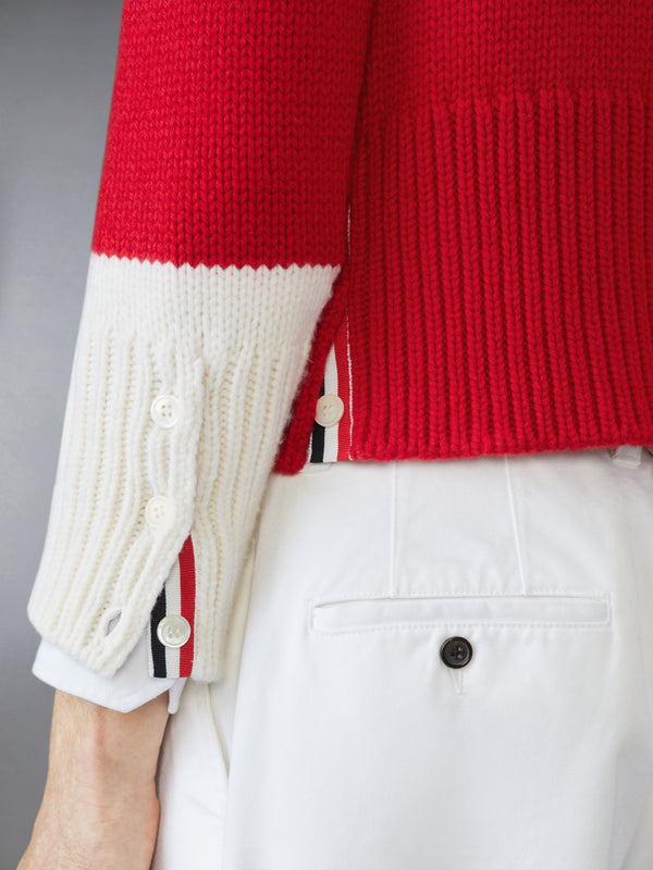 MERINO WOOL 4-BAR PULLOVER - image 4