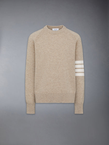 SHETLAND WOOL 4-BAR RELAXED FIT PULLOVER