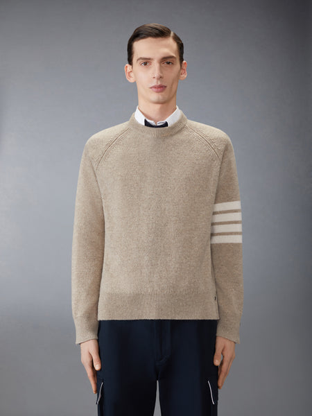 SHETLAND WOOL 4-BAR RELAXED FIT PULLOVER