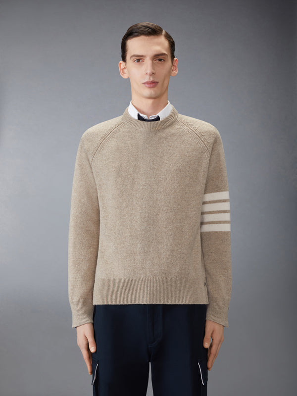 SHETLAND WOOL 4-BAR RELAXED FIT PULLOVER - image 1