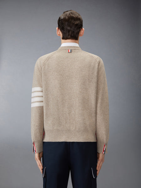 SHETLAND WOOL 4-BAR RELAXED FIT PULLOVER