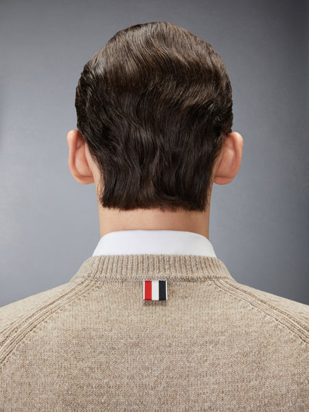 SHETLAND WOOL 4-BAR RELAXED FIT PULLOVER