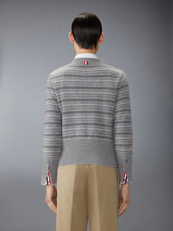 FAIRISLE JACQUARD CASHMERE PULLOVER - image 2