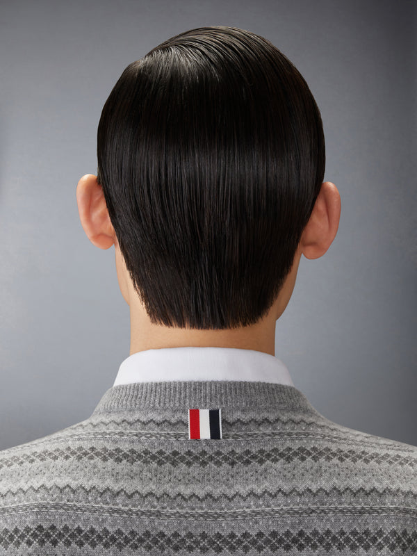톰브라운 페어아일 자카드 캐시미어 풀오버 MKA571A-Y2001-055