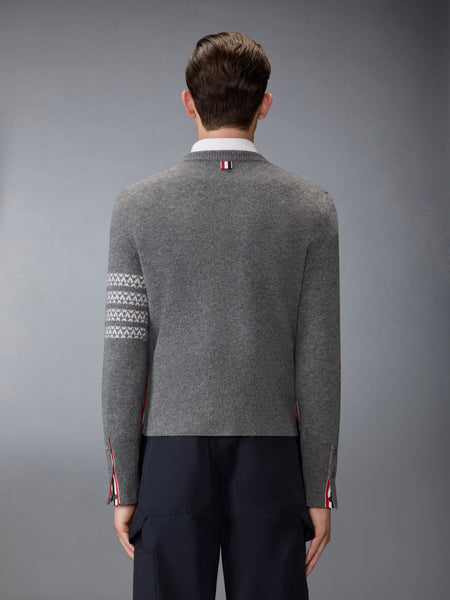 メリノウール ホリデー HECTOR 4-BAR プルオーバー パーカー ミディアム グレー