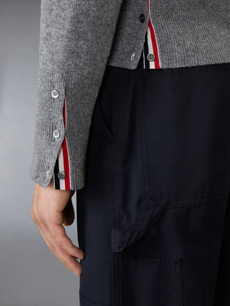 メリノウール ホリデー HECTOR 4-BAR プルオーバー パーカー ミディアム グレー