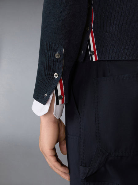 MERINO WOOL HOLIDAY HECTOR 4-BAR PULLOVER NAVY