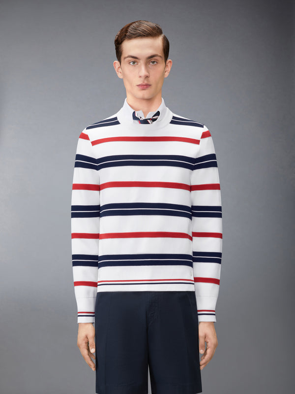 REPP STRIPE RWB PULLOVER - image 1