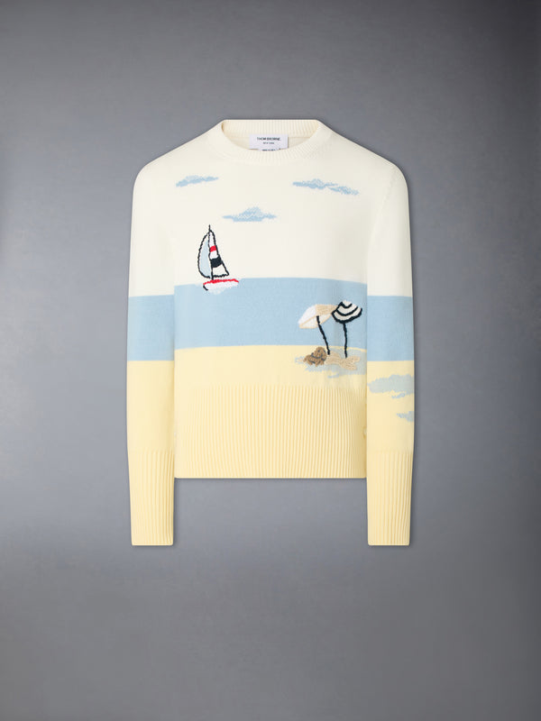 NANTUCKET SCENIC JERSEY PULLOVER - featured image