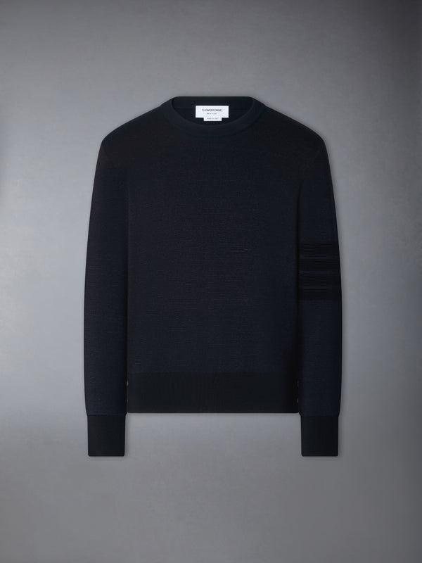 OTTOMAN MILANO STITCH 4-BAR BOMBER PULLOVER - featured image