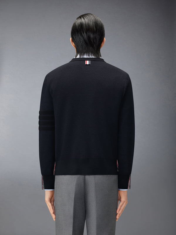 OTTOMAN MILANO STITCH 4-BAR BOMBER PULLOVER - image 2