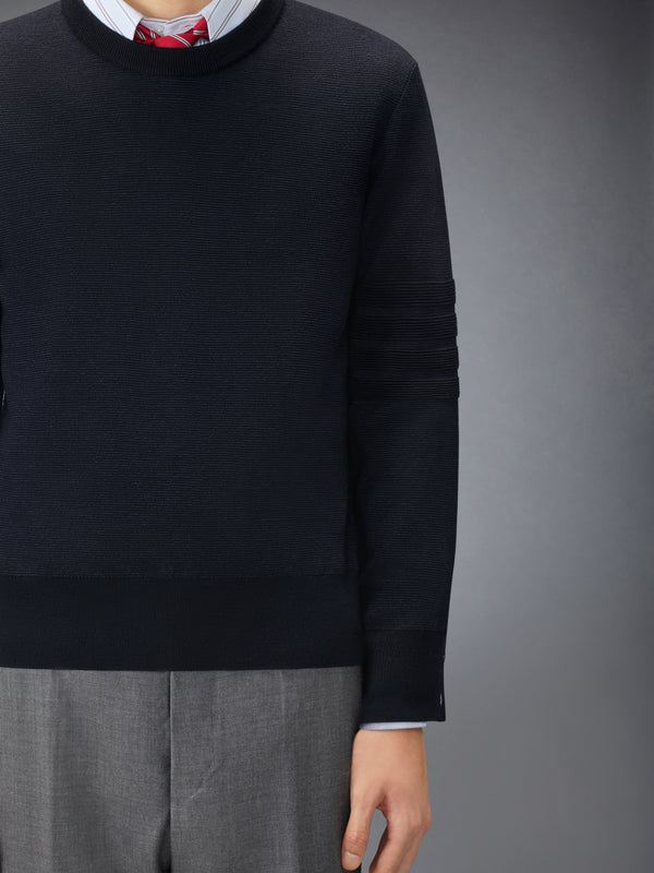 OTTOMAN MILANO STITCH 4-BAR BOMBER PULLOVER - image 4