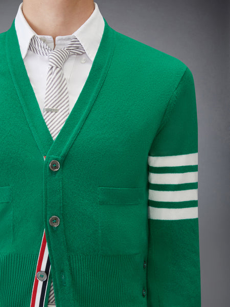 CLASSIC CASHMERE 4-BAR V-NECK CARDIGAN