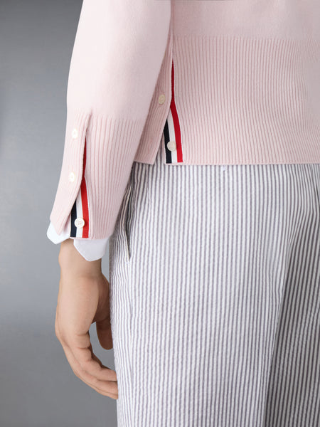 CLASSIC CASHMERE 4-BAR V-NECK CARDIGAN
