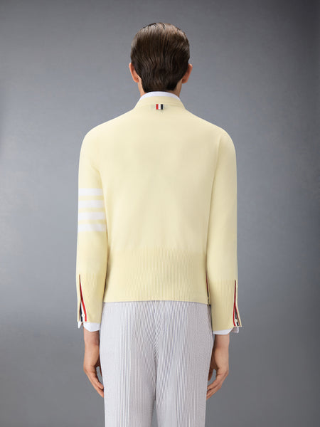 CLASSIC CASHMERE 4-BAR V-NECK CARDIGAN