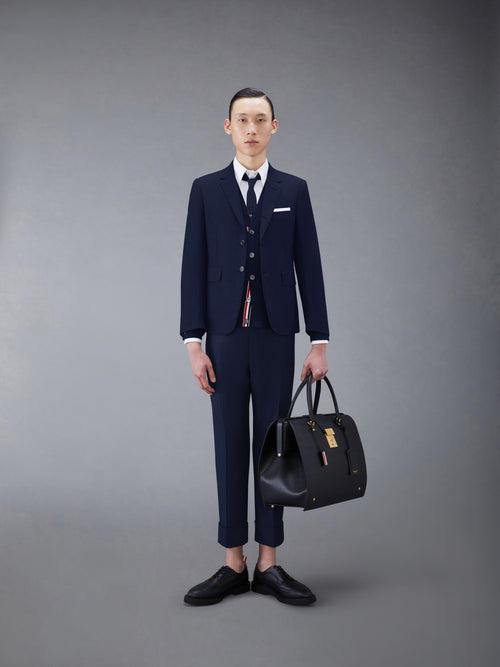 Wool Classic V Neck Cardigan | Thom Browne