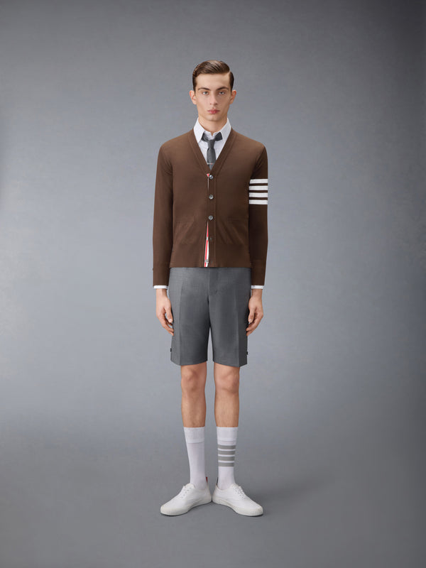 MERINO WOOL 4-BAR CLASSIC V-NECK CARDIGAN - image 3