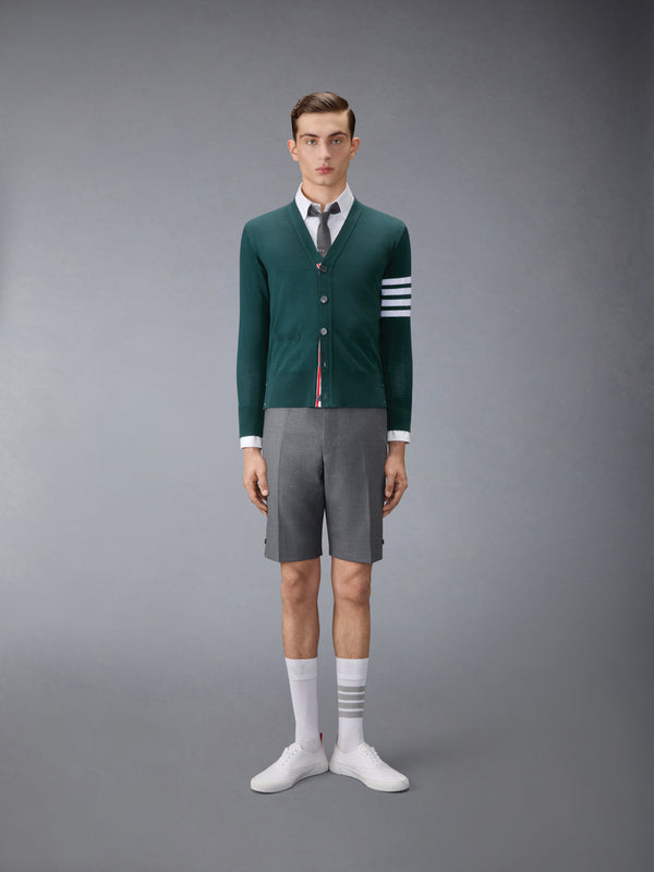 MERINO WOOL 4-BAR CLASSIC V-NECK CARDIGAN - image 3