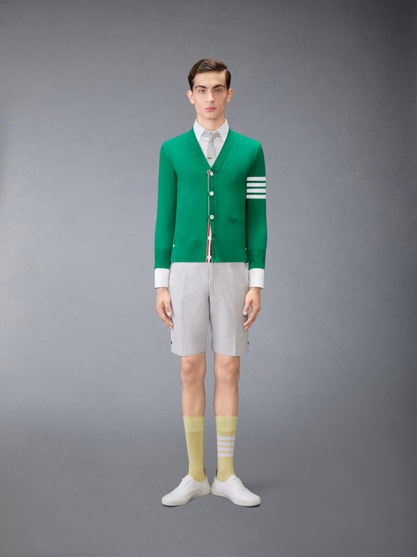 MERINO WOOL 4-BAR CLASSIC V-NECK CARDIGAN - image 3