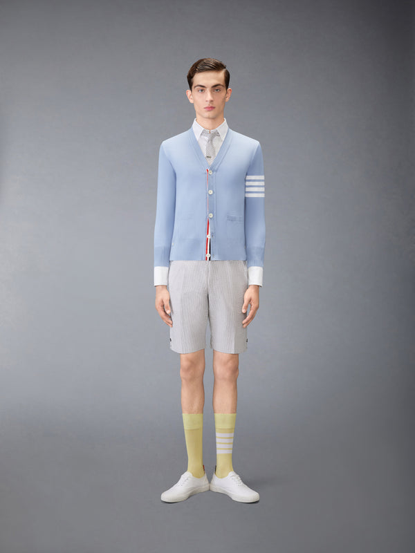 MERINO WOOL 4-BAR CLASSIC V-NECK CARDIGAN - image 3