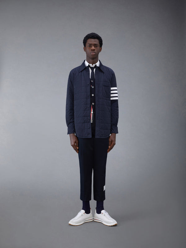 WOOL 4-BAR V-NECK CARDIGAN - image 4